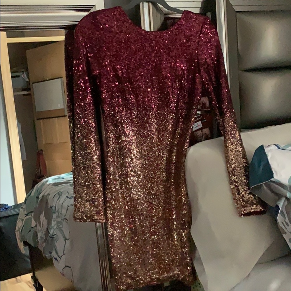 Wynn sequin dress